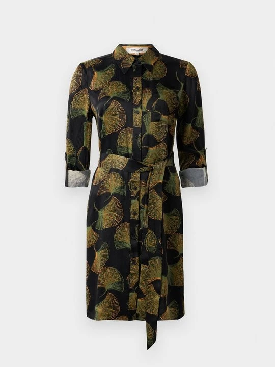 Zdjęcie produktu Sukienka koszulowa Diane Von Furstenberg czarny