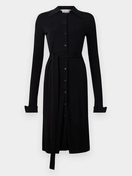Zdjęcie produktu Sukienka koszulowa Diane Von Furstenberg czarny