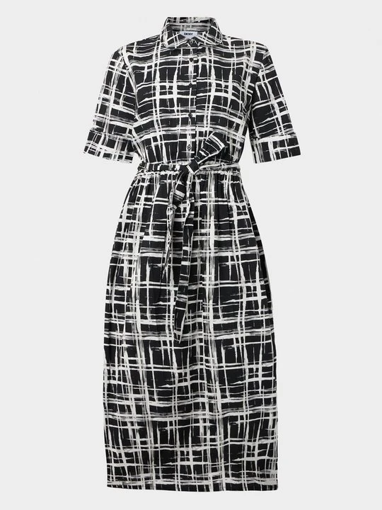 Zdjęcie produktu Sukienka koszulowa DKNY czarny