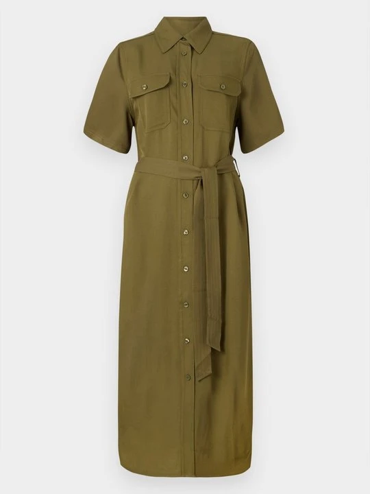 Zdjęcie produktu Sukienka koszulowa Gant khaki