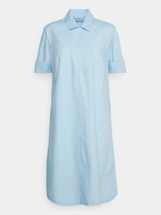 Zdjęcie produktu Sukienka koszulowa KnowledgeCotton Apparel jasnoniebieski