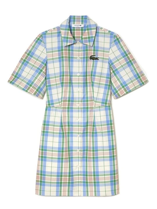 Zdjęcie produktu Sukienka koszulowa Lacoste mleczny