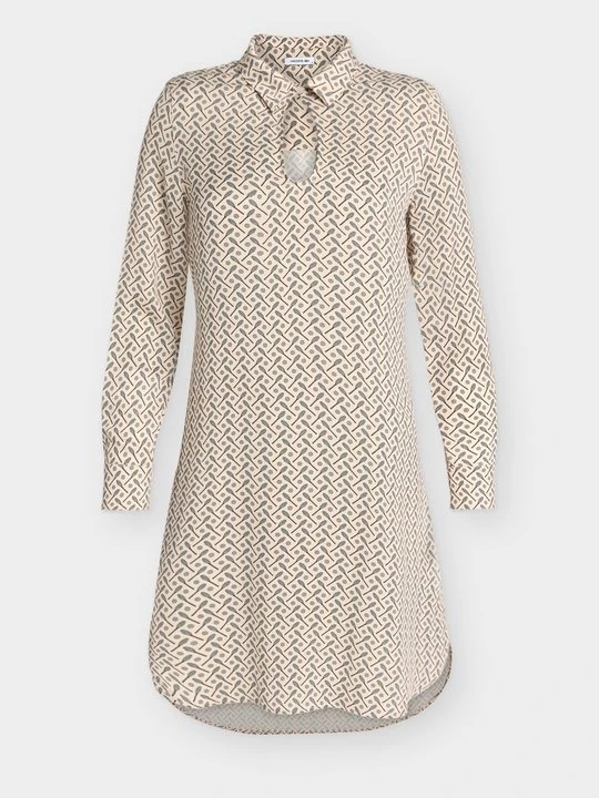 Zdjęcie produktu Sukienka koszulowa Lacoste beżowy