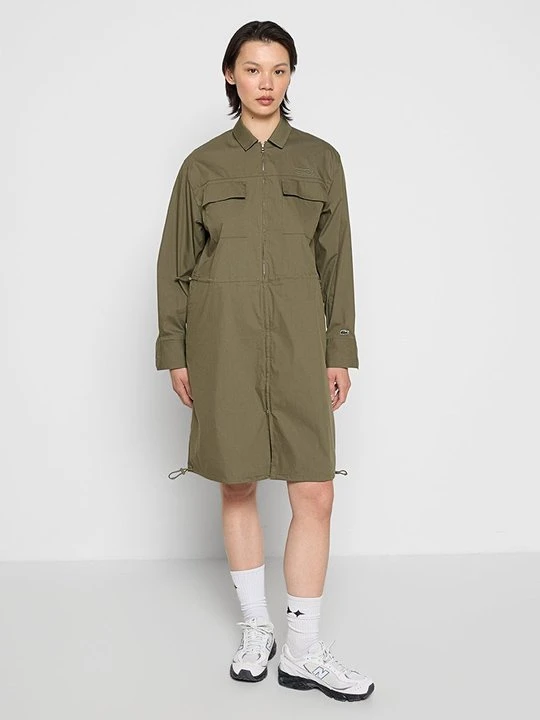 Zdjęcie produktu Sukienka koszulowa Lacoste oliwkowy