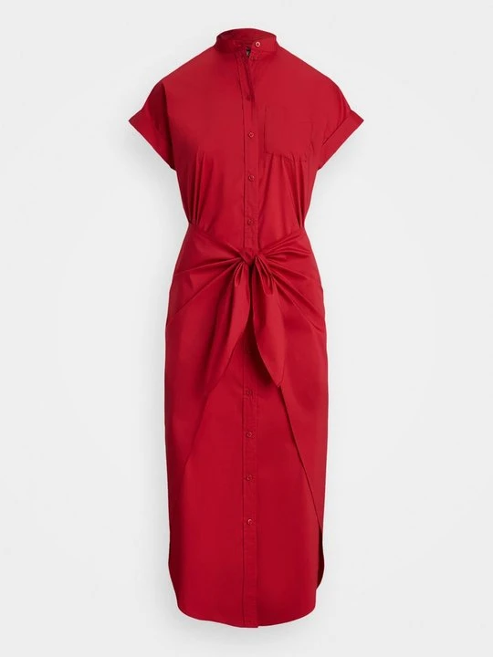 Zdjęcie produktu Sukienka koszulowa Lauren Ralph Lauren ciemnoczerwony