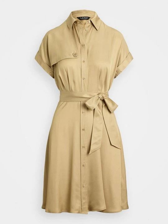 Zdjęcie produktu Sukienka koszulowa Lauren Ralph Lauren wielbłądzi