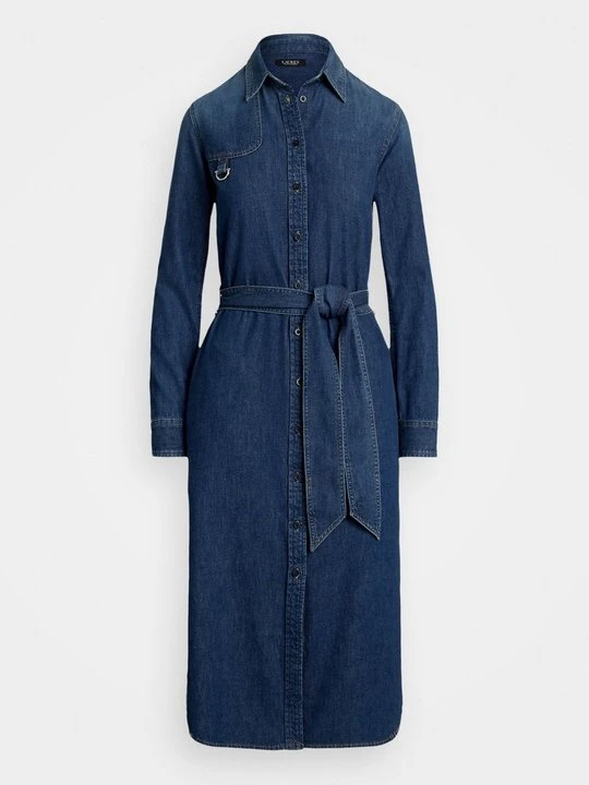 Zdjęcie produktu Sukienka koszulowa Lauren Ralph Lauren niebieski denim