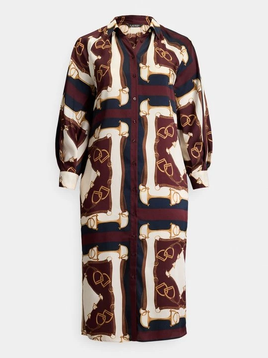 Zdjęcie produktu Sukienka koszulowa Lauren Ralph Lauren granatowy