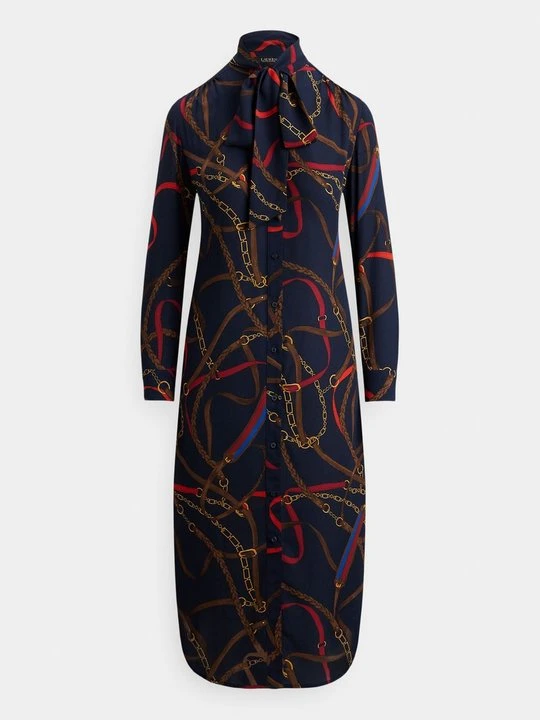 Zdjęcie produktu Sukienka koszulowa Lauren Ralph Lauren granatowy