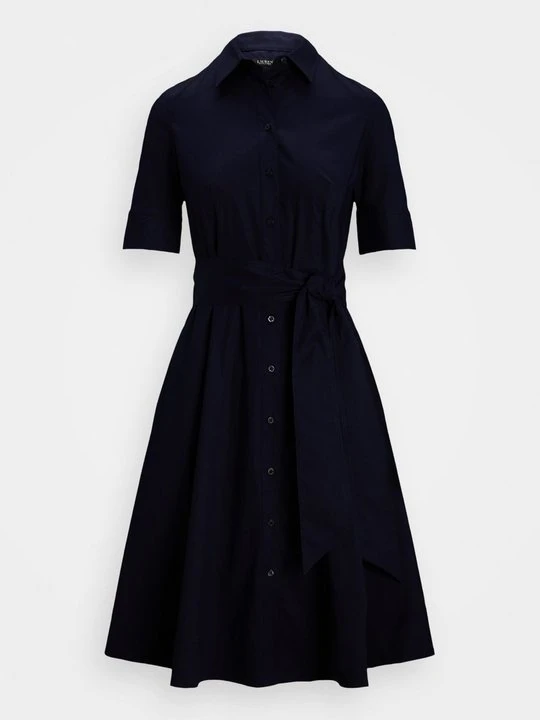 Zdjęcie produktu Sukienka koszulowa Lauren Ralph Lauren granatowy melanż