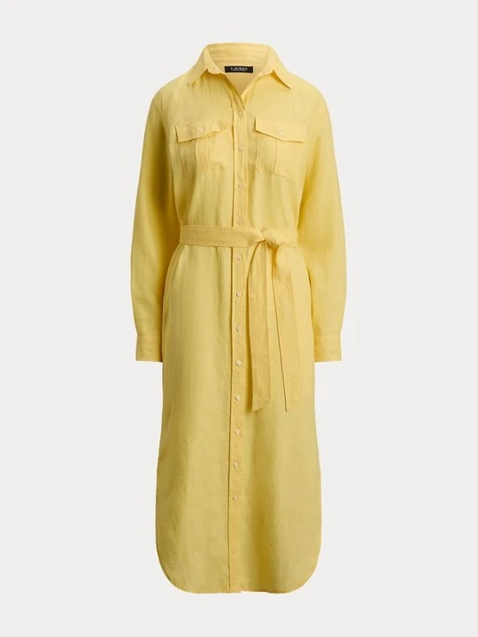 Zdjęcie produktu Sukienka koszulowa Lauren Ralph Lauren jasnożółty