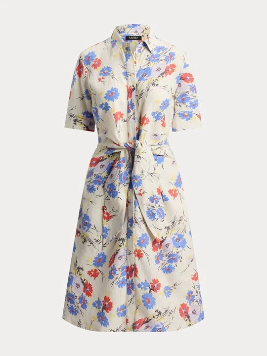 Zdjęcie produktu Sukienka koszulowa Lauren Ralph Lauren mleczny