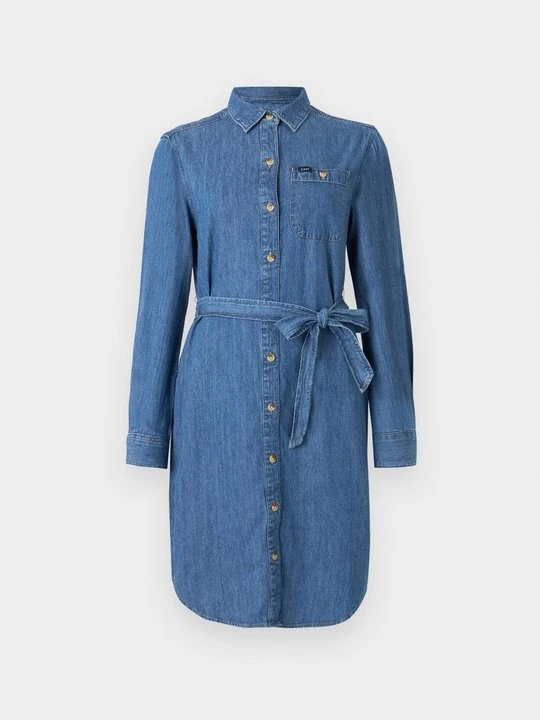 Zdjęcie produktu Sukienka koszulowa Lee niebieski denim