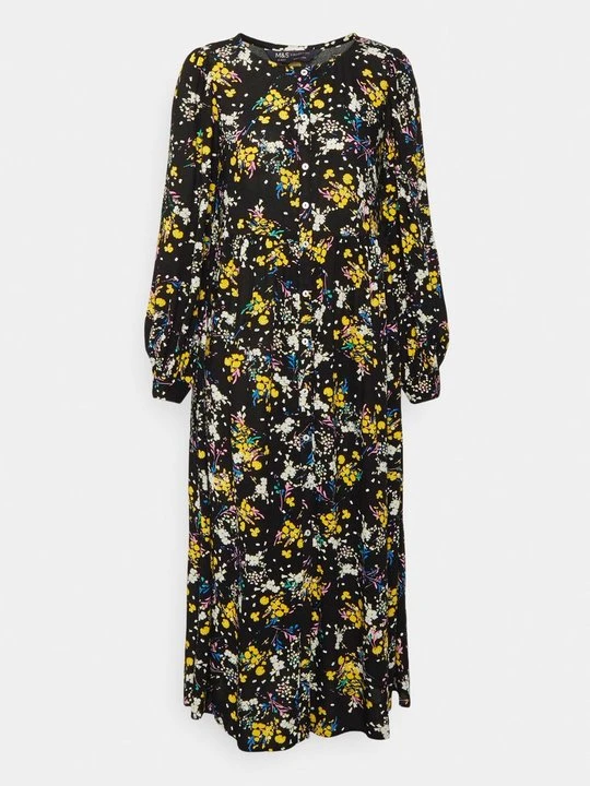 Zdjęcie produktu Sukienka koszulowa Marks & Spencer czarny