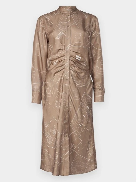 Zdjęcie produktu Sukienka koszulowa Max Mara brązowy