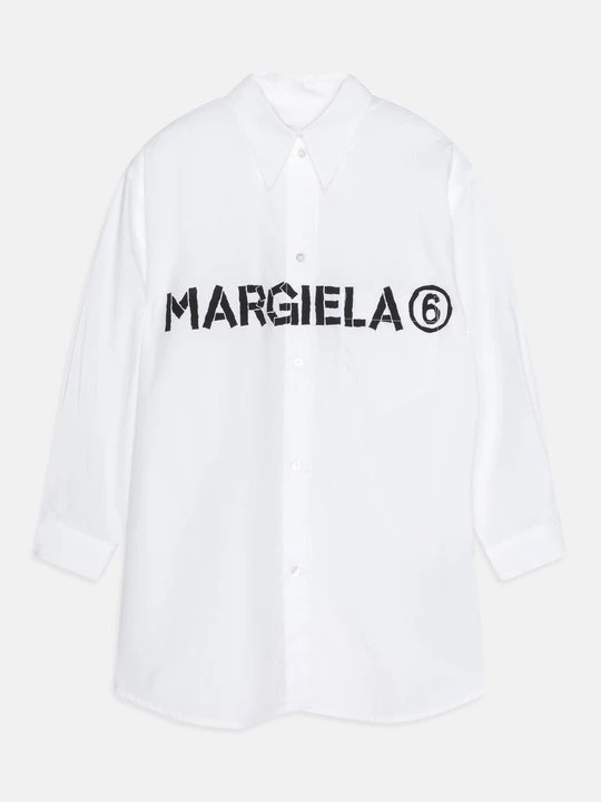Zdjęcie produktu Sukienka koszulowa MM6 Maison Margiela biały