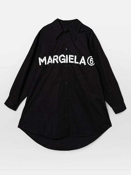 Zdjęcie produktu Sukienka koszulowa MM6 Maison Margiela czarny