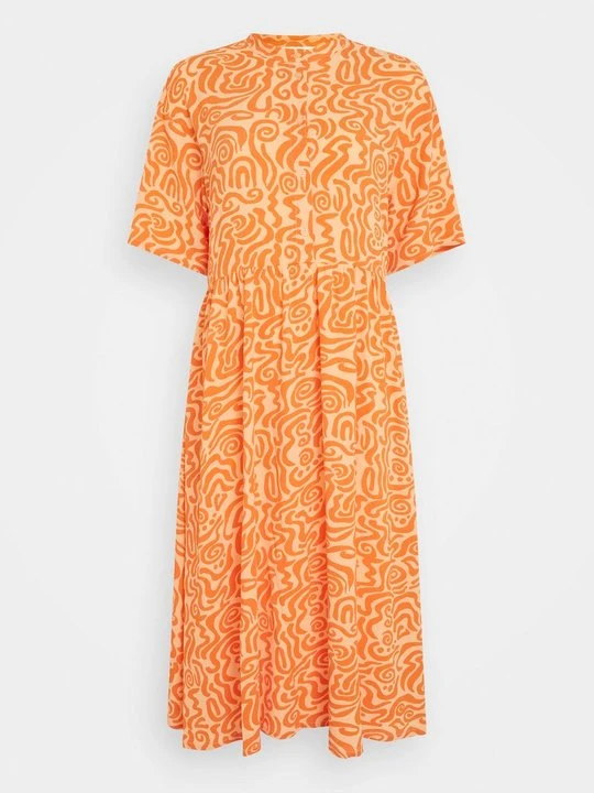 Zdjęcie produktu Sukienka koszulowa Monki pomarańczowy