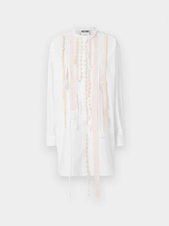 Zdjęcie produktu Sukienka koszulowa MOSCHINO biały