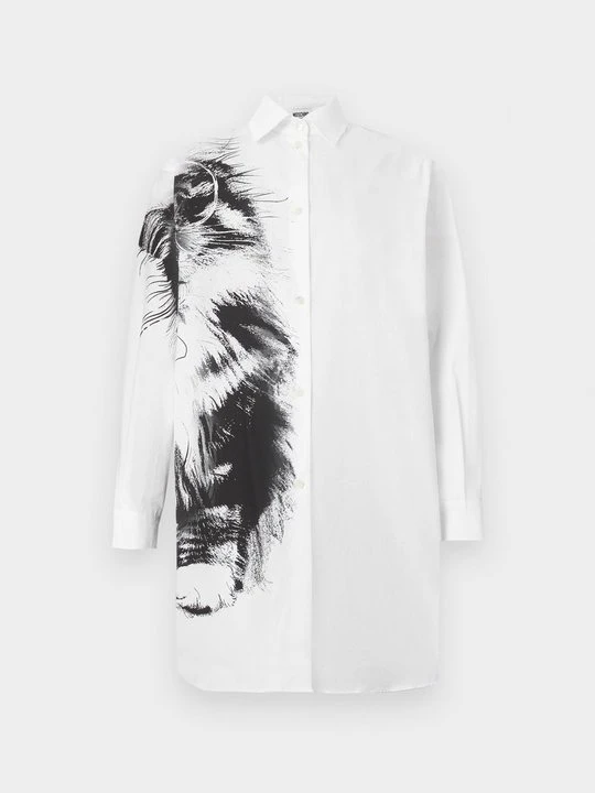 Zdjęcie produktu Sukienka koszulowa MOSCHINO biały