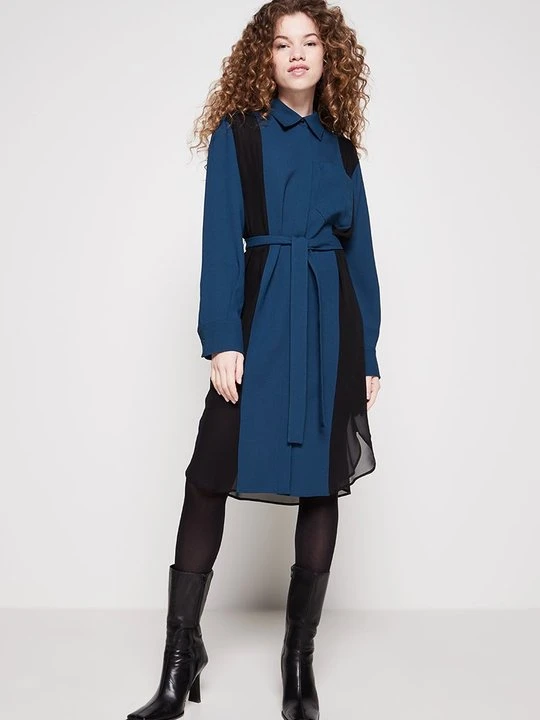 Zdjęcie produktu Sukienka koszulowa Nina Ricci niebieski