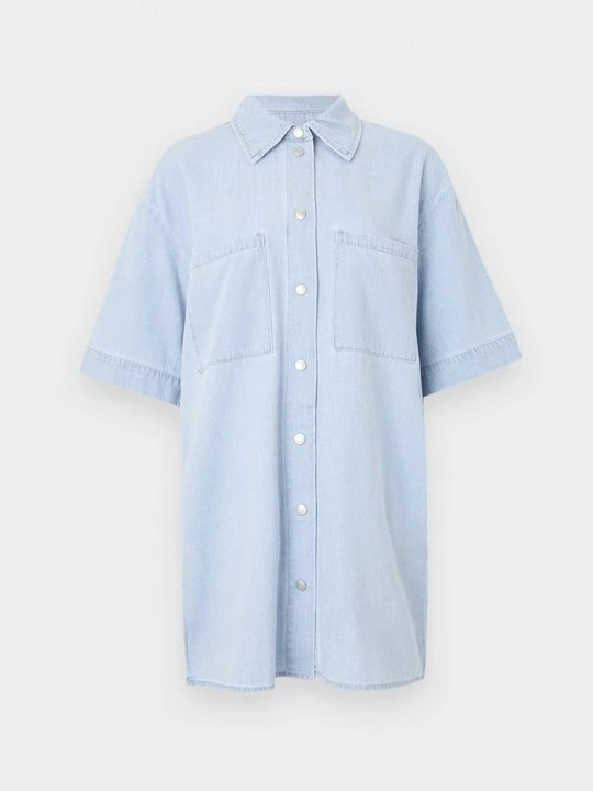 Zdjęcie produktu Sukienka koszulowa Noisy May jasnoniebieski denim