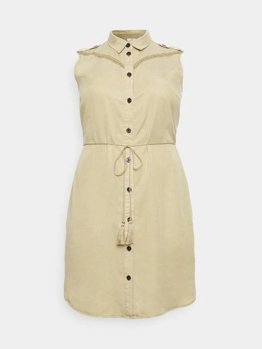 Zdjęcie produktu Sukienka koszulowa Only khaki