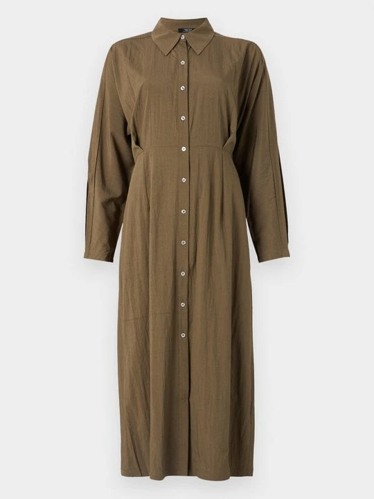 Zdjęcie produktu Sukienka koszulowa PARFOIS khaki