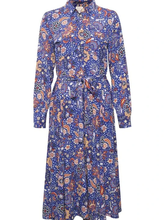 Zdjęcie produktu Sukienka koszulowa Part Two niebieski