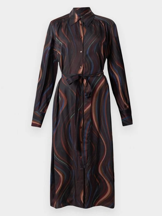 Zdjęcie produktu Sukienka koszulowa Paul Smith bordowy