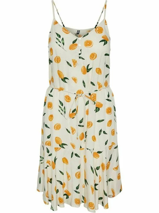 Zdjęcie produktu Sukienka koszulowa Pieces jasnożółty