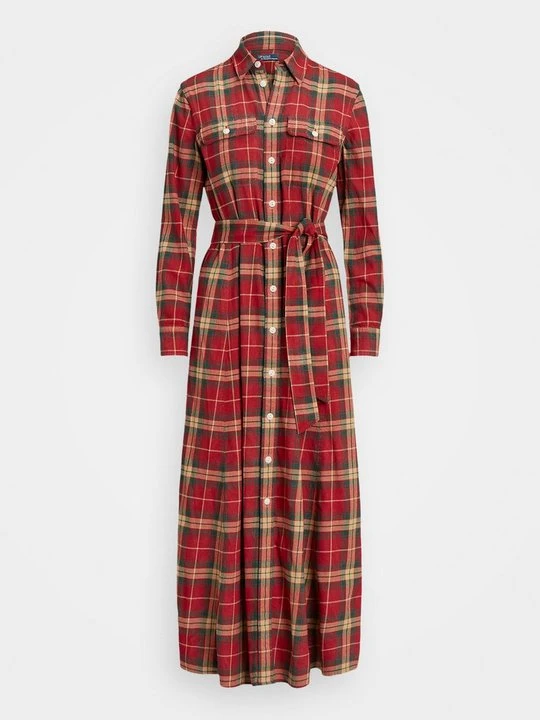 Zdjęcie produktu Sukienka koszulowa Polo Ralph Lauren czerwony
