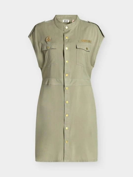 Zdjęcie produktu Sukienka koszulowa Schott khaki