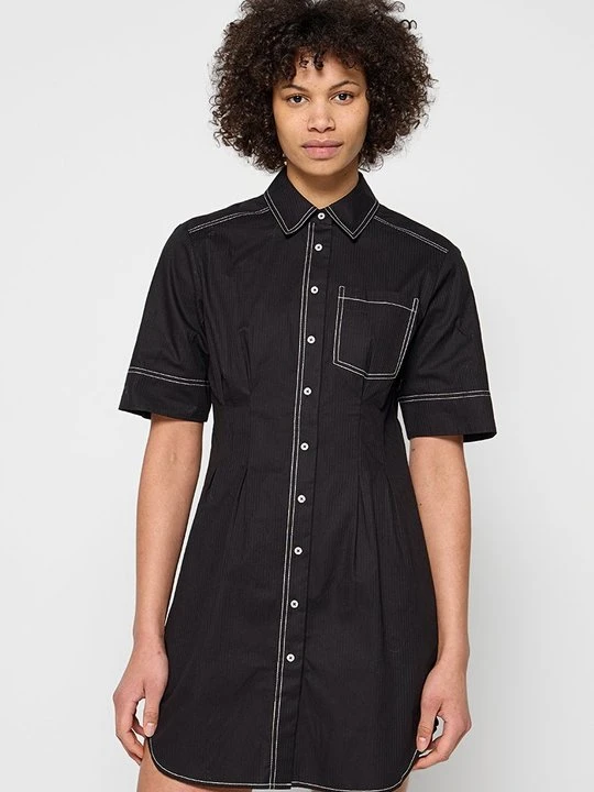 Zdjęcie produktu Sukienka koszulowa Scotch & Soda czarny