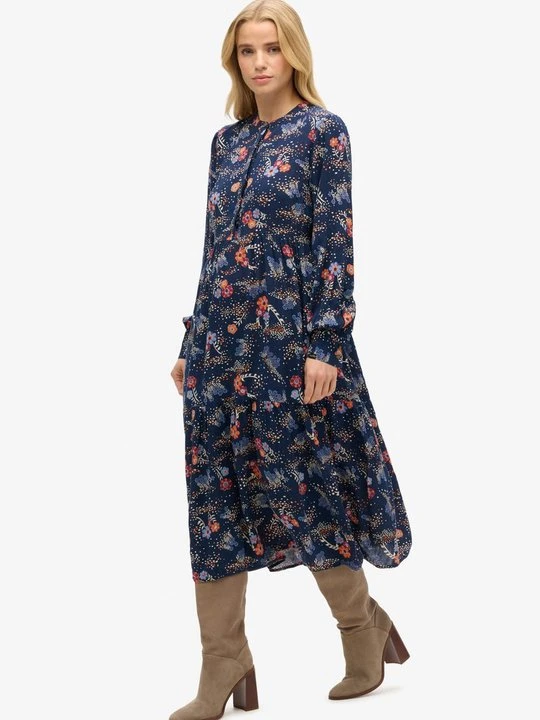 Zdjęcie produktu Sukienka koszulowa Superdry granatowy