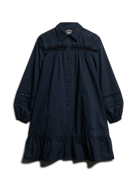 Zdjęcie produktu Sukienka koszulowa Superdry niebieski