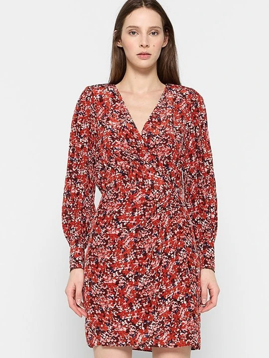 Zdjęcie produktu Sukienka koszulowa The Kooples czerwony