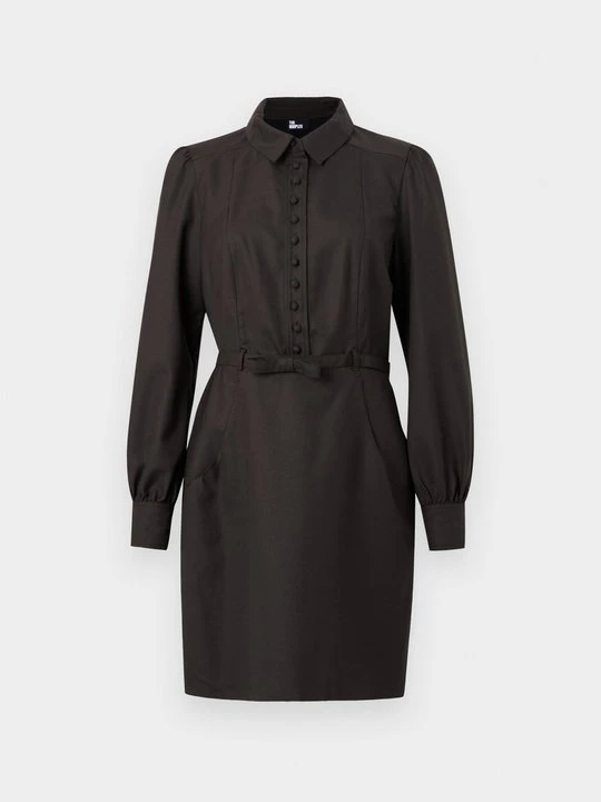 Zdjęcie produktu Sukienka koszulowa The Kooples brązowy