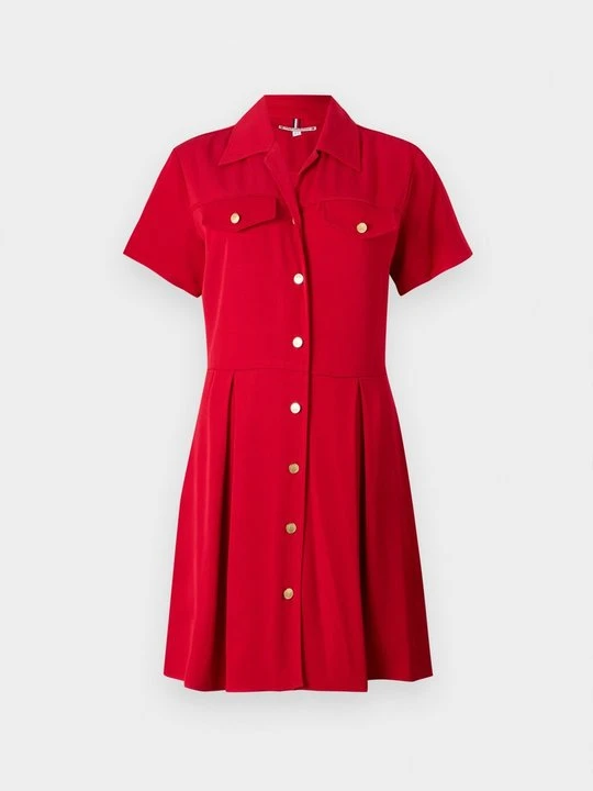 Zdjęcie produktu Sukienka koszulowa Tommy Hilfiger czerwony