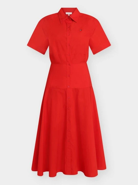 Zdjęcie produktu Sukienka koszulowa Tommy Hilfiger czerwony