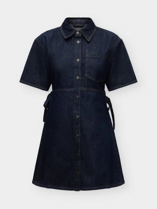Zdjęcie produktu Sukienka koszulowa Topshop ciemnoniebieski
