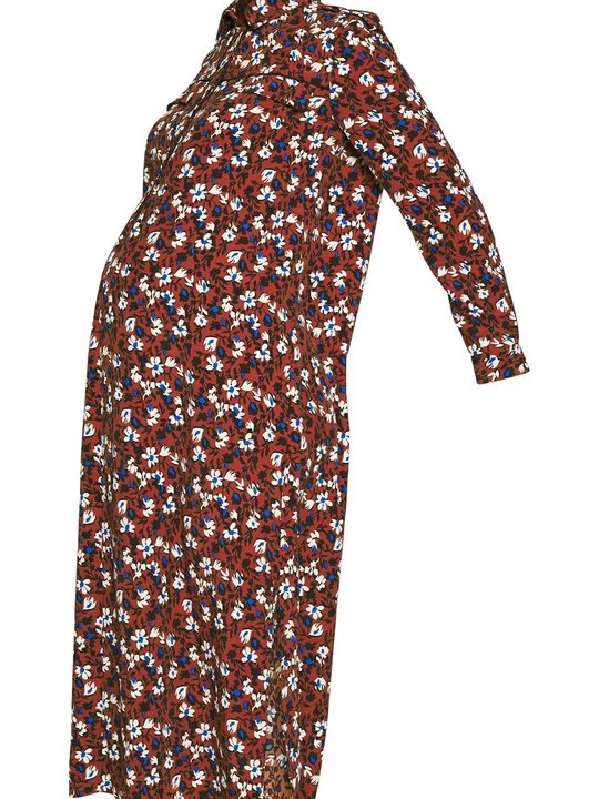 Zdjęcie produktu Sukienka koszulowa Topshop bordowy