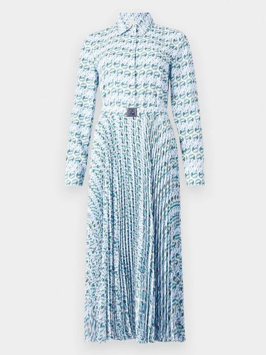Zdjęcie produktu Sukienka koszulowa Tory Burch jasnoniebieski