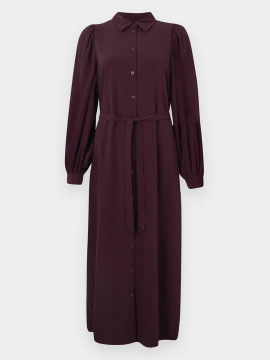 Zdjęcie produktu Sukienka koszulowa Vero Moda bordowy