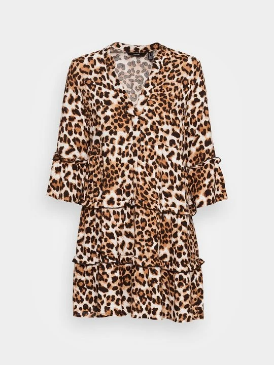 Zdjęcie produktu Sukienka koszulowa Vero Moda beżowy