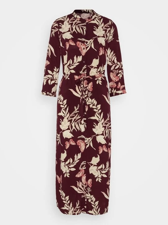 Zdjęcie produktu Sukienka koszulowa Vero Moda ciemnoczerwony