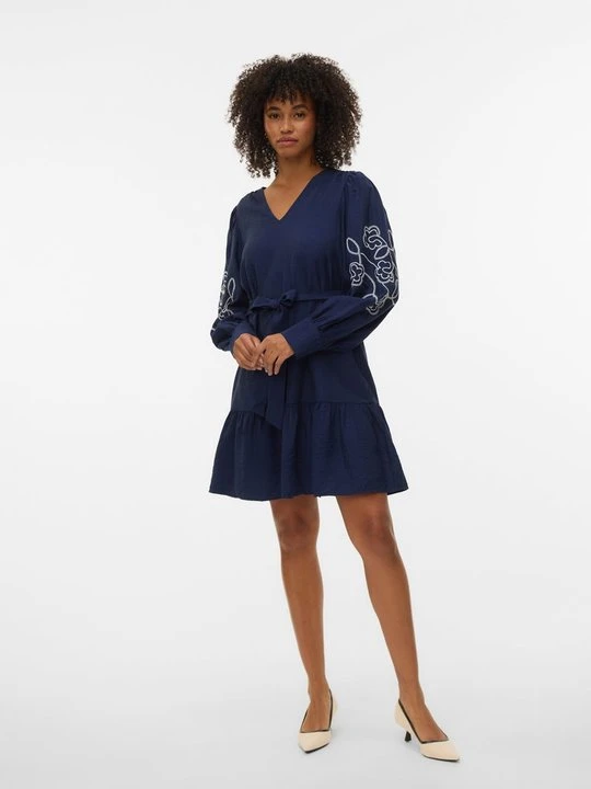 Zdjęcie produktu Sukienka koszulowa Vero Moda niebieski