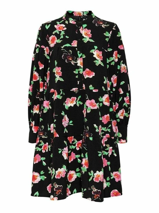 Zdjęcie produktu Sukienka koszulowa Vero Moda czarny melanż