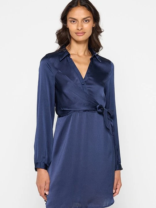 Zdjęcie produktu Sukienka koszulowa Vero Moda granatowy