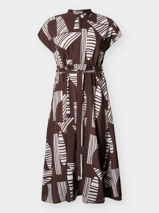 Zdjęcie produktu Sukienka koszulowa Vero Moda brązowy